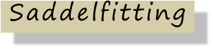 Saddelfitting